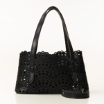 HastyBag Black Laser-Cut Tote Bag