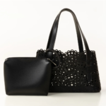 HastyBag Black Laser-Cut Tote Bag - Image 2