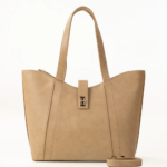 HastyBag Elegant Beige Leather Tote
