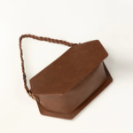 HastyBag Hexagon Braided Brown Bag - Image 4