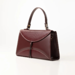 HastyBag Maroon Classic Handbag - Image 3