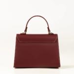 HastyBag Maroon Striped Leather Handbag - Image 3