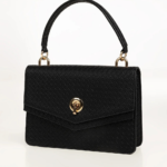 HastyBag Textured Black Crossbody Bag - Image 2