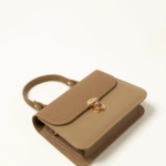 HastyBag Textured Brown Top Handle Bag - Image 2