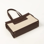 HastyBag Two Tone Brown Work Tote - Image 2